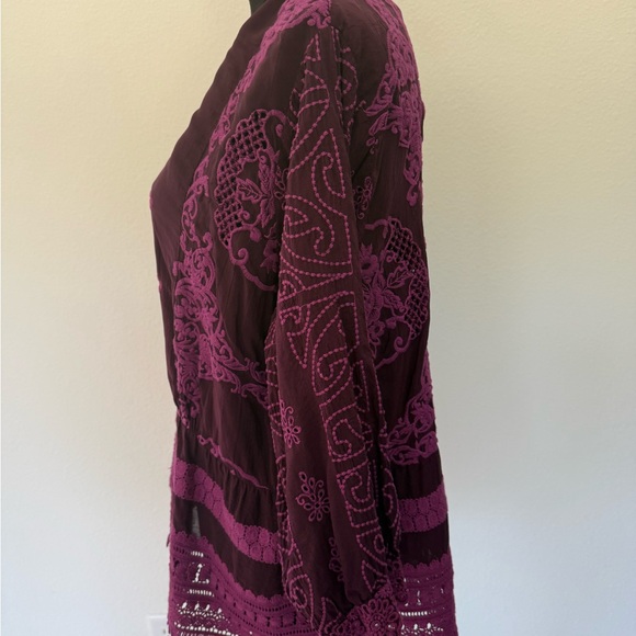 Johnny Was Polyvore Juniper Blouse Size small - Picture 4 of 5